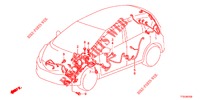 CABLAGEM (2) (LH) para Honda JAZZ 1.4 ELEGANCE 5 portas totalmente automática CVT 2012