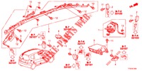 UNIDADE SRS (LH) para Honda JAZZ 1.4 ELEGANCE 5 portas totalmente automática CVT 2012