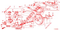 BOMBA PRINCIPAL TRAVOES/SERVO FREIO (LH) para Honda JAZZ 1.2 ELEGANCE 5 portas 5 velocidades manuais 2013