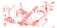 ALAVANCA SELECTORA(HMT)  para Honda JAZZ 1.2 S 5 portas 5 velocidades manuais 2013