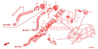 AR CONDICIONADO (SENSEUR/CLIMATISEUR D'AIR AUTOMATIQUE) para Honda JAZZ 1.4 LUXURY ES 5 portas 5 velocidades manuais 2013