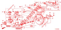 BOMBA PRINCIPAL TRAVOES/SERVO FREIO (LH) para Honda JAZZ 1.4 LUXURY 5 portas totalmente automática CVT 2013