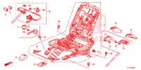 COMP. BANCO FR. (D.) (2) para Honda JAZZ 1.4 LUXURY 5 portas totalmente automática CVT 2013