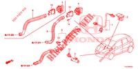 AR CONDICIONADO (SENSEUR/CLIMATISEUR D'AIR AUTOMATIQUE) para Honda JAZZ 1.4 LUXURY ESH 5 portas 5 velocidades manuais 2013