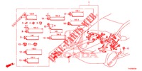 CABLAGEM (LH) (3) para Honda JAZZ 1.4 LUXURY ESH 5 portas totalmente automática CVT 2013