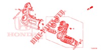 COMANDO AR CONDICIONADO AUTOMATICO (LH) para Honda JAZZ 1.4 LUXURY ESH 5 portas totalmente automática CVT 2013
