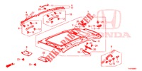 FORRO TECTO (TOIT PANORAMIQUE) para Honda JAZZ 1.4 LUXURY ESH 5 portas totalmente automática CVT 2013