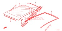 VIDRO DO TECTO  para Honda JAZZ 1.4 LUXURY ESH 5 portas totalmente automática CVT 2013