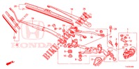 LIMPA PARA BRISAS (LH) para Honda JAZZ 1.4 LS 5 portas 5 velocidades manuais 2013