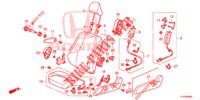 BANCO FRENTE/CINTOS SEGURANCA (G.) (1) para Honda JAZZ 1.4 LS 5 portas totalmente automática CVT 2013
