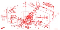 CAIXA DIRECCAO ASSISTIDA (LH) para Honda JAZZ 1.4 LS 5 portas totalmente automática CVT 2013