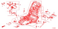 COMP. BANCO FR. (D.) (2) para Honda JAZZ 1.4 LS 5 portas totalmente automática CVT 2013
