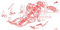 TAPETE PISO/ISOLADOR  para Honda JAZZ 1.4 LSH 5 portas 5 velocidades manuais 2013
