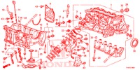 BLOCO CILINDROS/CARTER OLEO (1.2L/1.3L/1.4L) para Honda JAZZ 1.4 LSH 5 portas totalmente automática CVT 2013