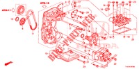 BOMBA OLEO (CVT) para Honda JAZZ 1.4 LSH 5 portas totalmente automática CVT 2013
