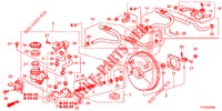 BOMBA PRINCIPAL TRAVOES/SERVO FREIO (LH) para Honda JAZZ 1.4 LSH 5 portas totalmente automática CVT 2013