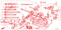 CABLAGEM(1)  para Honda JAZZ 1.4 LSH 5 portas totalmente automática CVT 2013