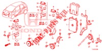 UNIDADE CONTROLO (COMPARTIMENT MOTEUR) (LH) para Honda JAZZ 1.4 LSH 5 portas totalmente automática CVT 2013