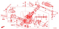 CAIXA DIRECCAO ASSISTIDA (LH) para Honda JAZZ 1.4 LSP 5 portas 5 velocidades manuais 2013