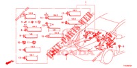 CABLAGEM (LH) (3) para Honda JAZZ 1.4 LSP 5 portas totalmente automática CVT 2013
