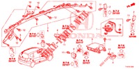 UNIDADE SRS (LH) para Honda JAZZ 1.4 LSP 5 portas totalmente automática CVT 2013