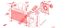 AR CONDICIONADO (CONDENSATEUR) para Honda JAZZ 1.4 LSPH 5 portas 5 velocidades manuais 2013
