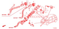 AR CONDICIONADO (SENSEUR/CLIMATISEUR D'AIR AUTOMATIQUE) para Honda JAZZ 1.4 LSPH 5 portas 5 velocidades manuais 2013