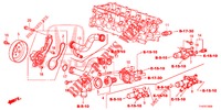 BOMBA AGUA/TERMOSTATO  para Honda JAZZ 1.4 LSPH 5 portas 5 velocidades manuais 2013