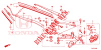 LIMPA PARA BRISAS (LH) para Honda JAZZ 1.4 LSPH 5 portas 5 velocidades manuais 2013