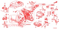 UNIDADE CONTROLO (CABINE) (1) (LH) para Honda JAZZ 1.4 LSPH 5 portas 5 velocidades manuais 2013