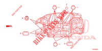 OLHAL (INFERIEUR) para Honda JAZZ 1.4 LSPH 5 portas totalmente automática CVT 2013