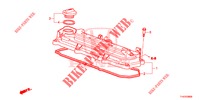TAMPA CABECA MOTOR  para Honda JAZZ 1.4 LSPH 5 portas totalmente automática CVT 2013