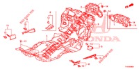 TAPETE PISO/ISOLADOR  para Honda JAZZ 1.4 LSPH 5 portas totalmente automática CVT 2013