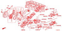 BOMBA AGUA/TERMOSTATO  para Honda JAZZ 1.4 LS 5 portas 5 velocidades manuais 2014