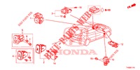 INTERRUPTOR (LH) para Honda JAZZ 1.4 LS 5 portas 5 velocidades manuais 2014
