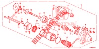 MOTOR ARRANQUE (DENSO) (1) para Honda JAZZ 1.4 LS 5 portas 5 velocidades manuais 2014
