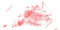 VALVULA EMBOLO/ SENSOR PRESSAO OLEO  para Honda JAZZ 1.4 LS 5 portas 5 velocidades manuais 2014