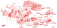BOMBA AGUA/TERMOSTATO  para Honda JAZZ 1.2 LSI 5 portas 5 velocidades manuais 2014