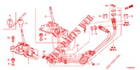 ALAVANCA SELECTORA(HMT)  para Honda JAZZ 1.4 LUXURY 5 portas 5 velocidades manuais 2014