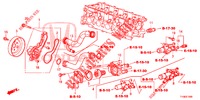 BOMBA AGUA/TERMOSTATO  para Honda JAZZ 1.4 LUXURY 5 portas 5 velocidades manuais 2014