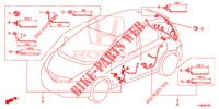 CABLAGEM (LH) (5) para Honda JAZZ 1.4 LUXURY 5 portas 5 velocidades manuais 2014