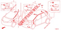 CABLAGEM (LH) (6) para Honda JAZZ 1.4 LUXURY 5 portas 5 velocidades manuais 2014