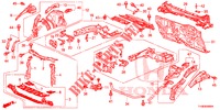 DIVISORIA FRENTE/TABLIER  para Honda JAZZ 1.4 LUXURY 5 portas 5 velocidades manuais 2014