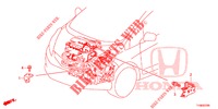 ESTEIO DO ARNES DO MOTOR(1.7L)(D.)  para Honda JAZZ 1.4 LUXURY 5 portas 5 velocidades manuais 2014