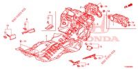 TAPETE PISO/ISOLADOR  para Honda JAZZ 1.4 LUXURY ES 5 portas totalmente automática CVT 2014