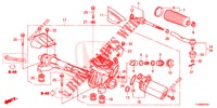 CAIXA DIRECCAO ASSISTIDA (LH) para Honda JAZZ 1.4 ESH 5 portas 5 velocidades manuais 2014