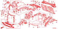 DIVISORIA FRENTE/TABLIER  para Honda JAZZ 1.4 ESH 5 portas 5 velocidades manuais 2014