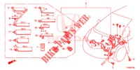 CABLAGEM (LH) (2) para Honda JAZZ 1.4 ESH 5 portas totalmente automática CVT 2014