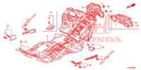 TAPETE PISO/ISOLADOR  para Honda JAZZ 1.2 ELEGANCE LS 5 portas 5 velocidades manuais 2014