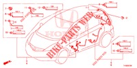 CABLAGEM (LH) (5) para Honda JAZZ 1.4 LSP 5 portas 5 velocidades manuais 2014